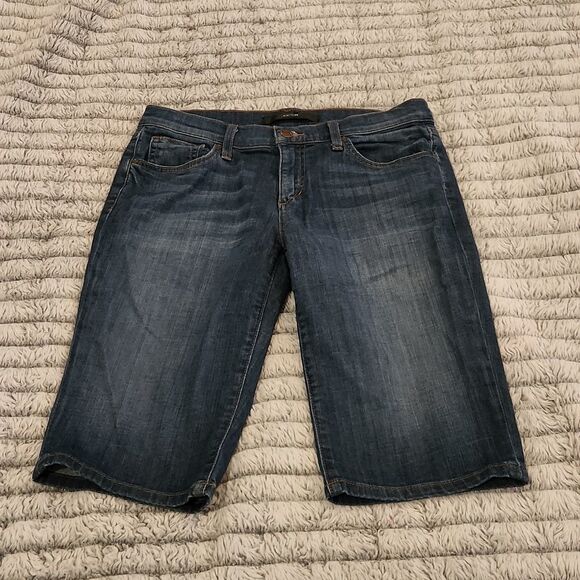 Medium wash Joe's "george" long  jean shorts size 26. - Picture 1 of 9